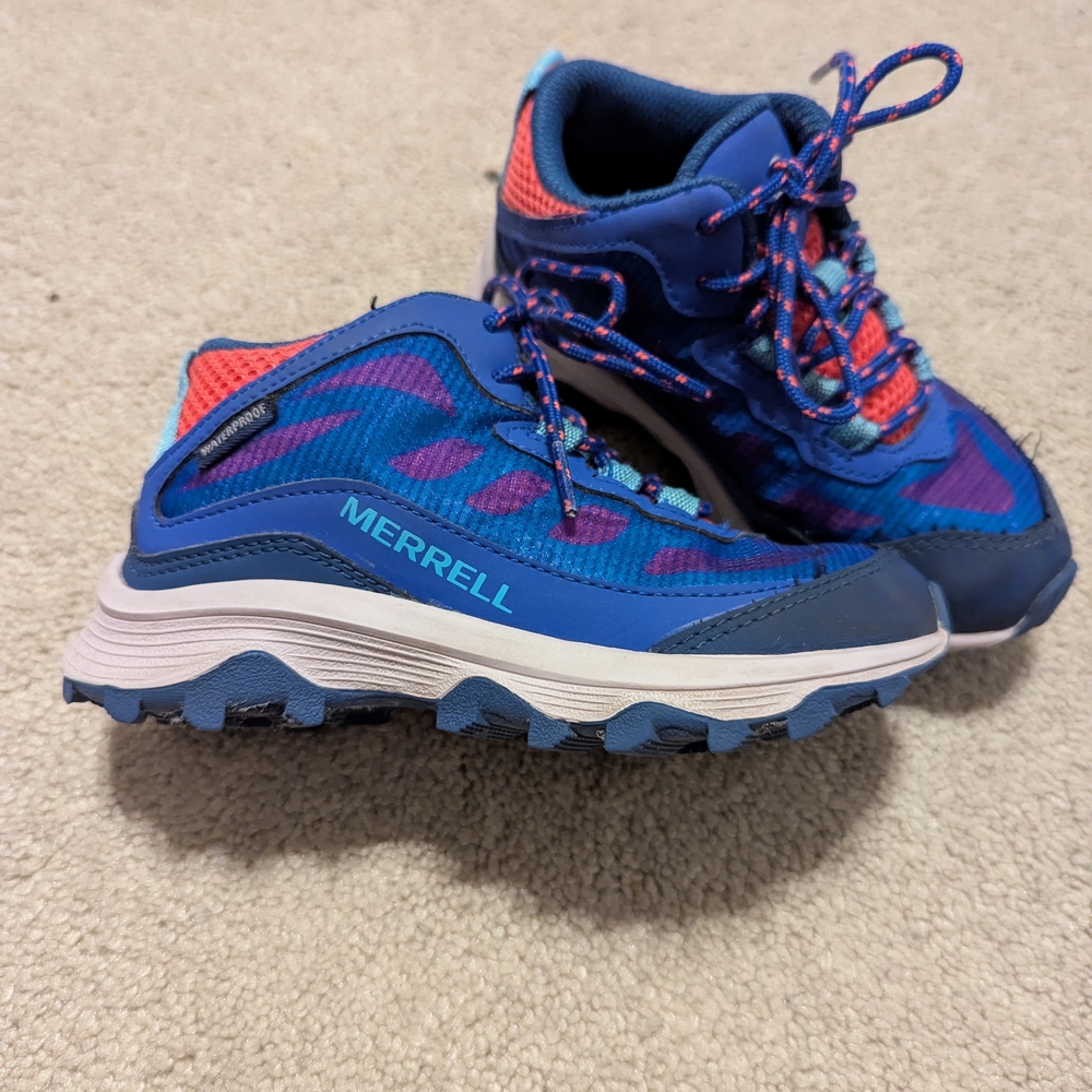 Merrell Kids' Blue and Pink Trail Shoes